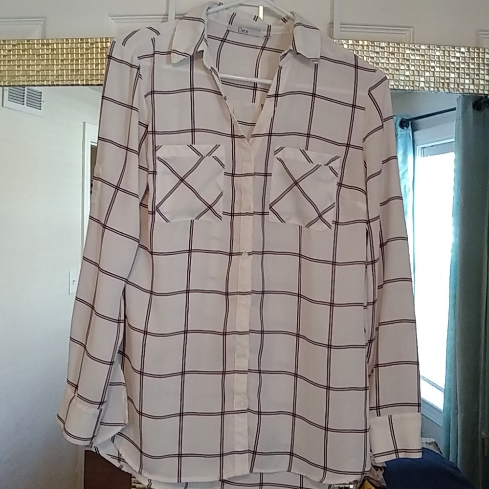 Beautiful white button down
